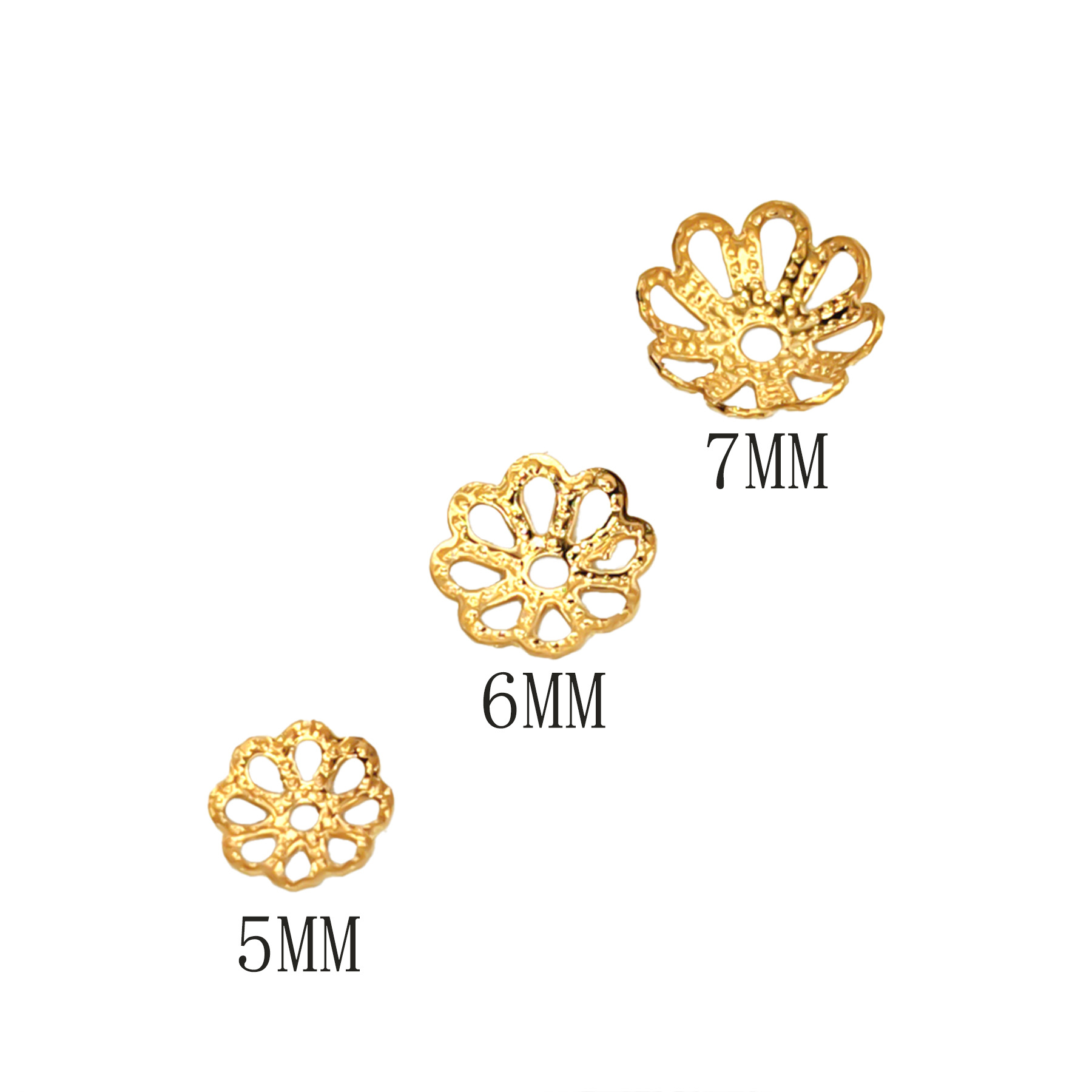 A gold 7mm