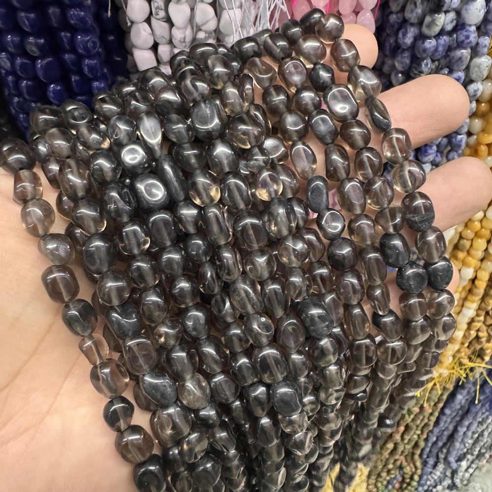 Smoky glass crystal