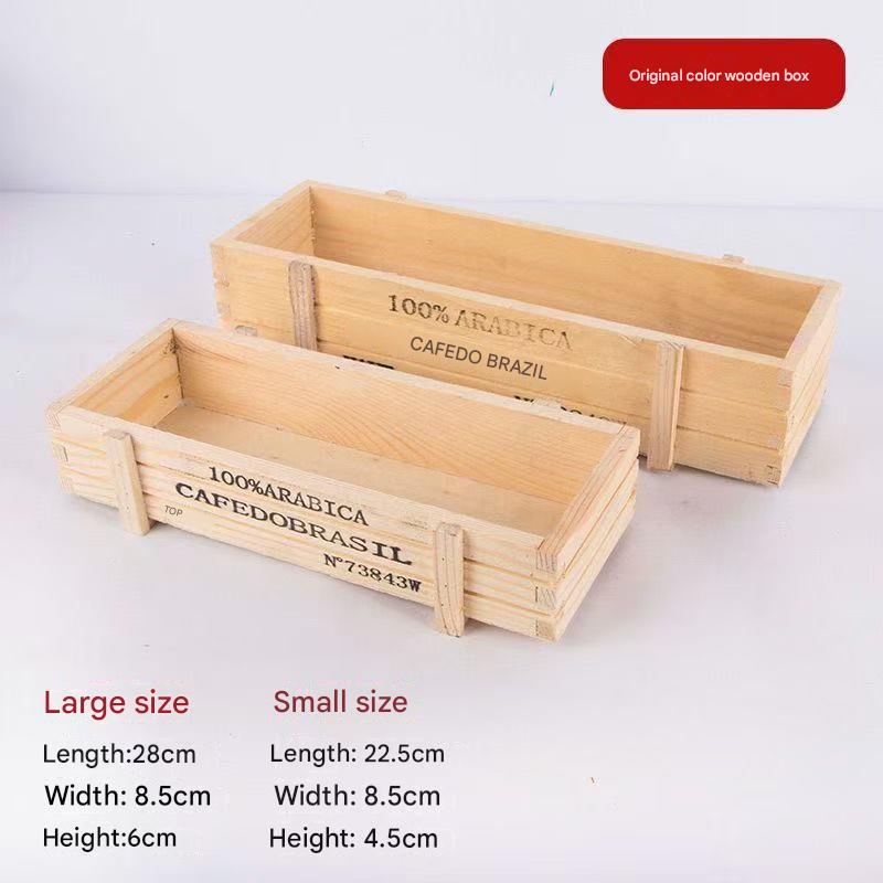 Original color wooden box
