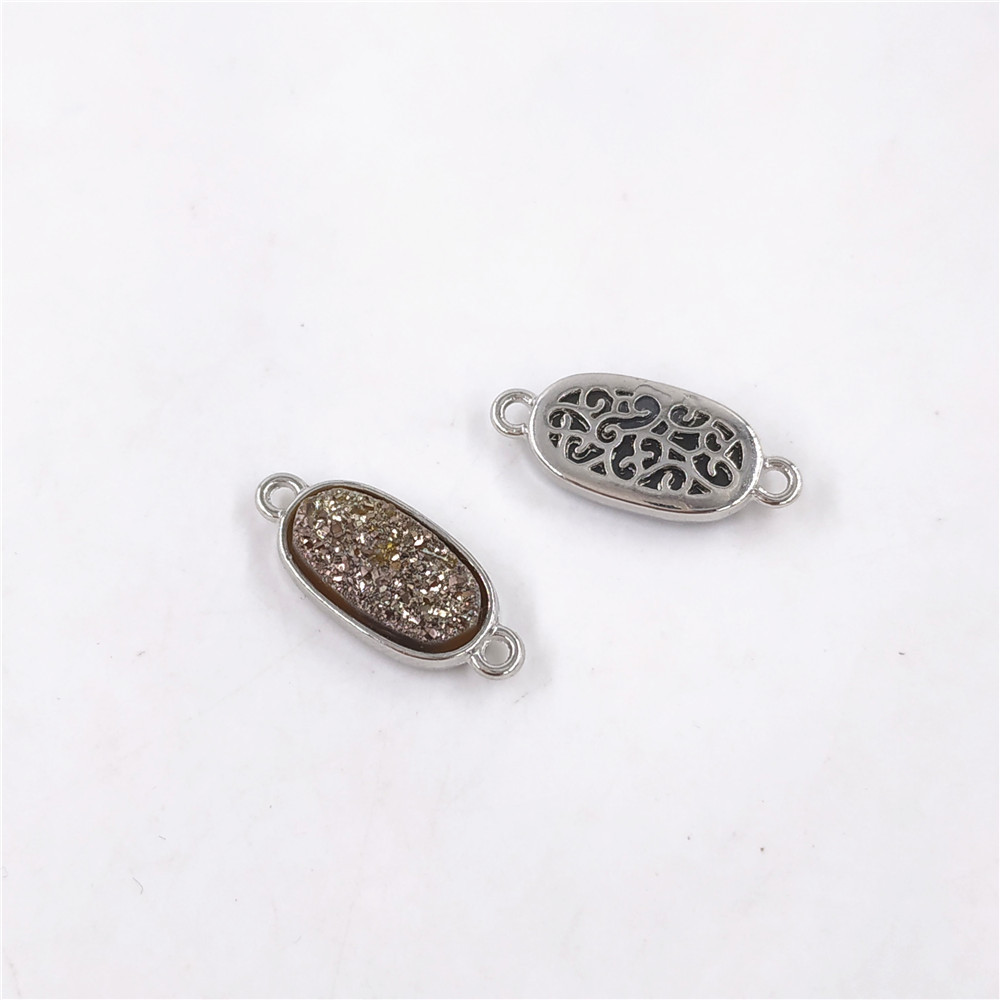 Oval (21*9*4mm) rose gold
