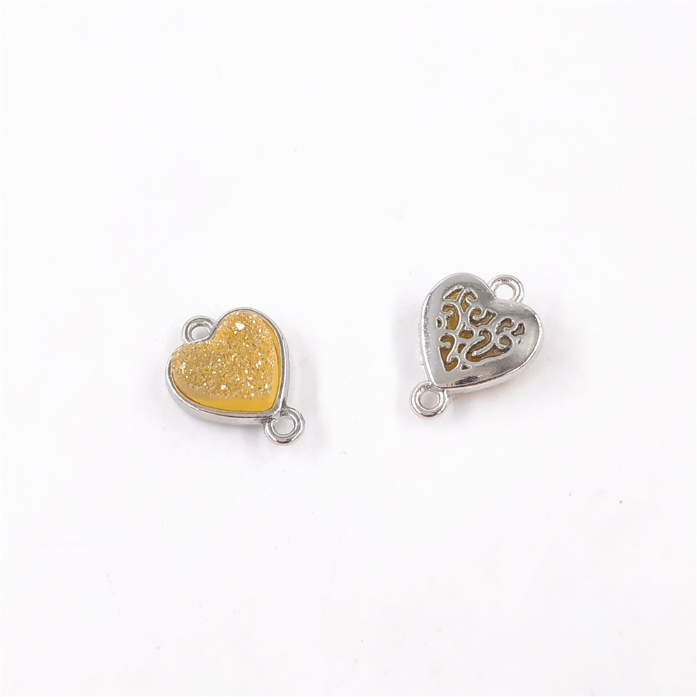 Heart (15*11*5mm) Orange