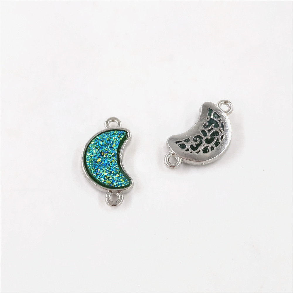 Moon (20*11*4mm) Green