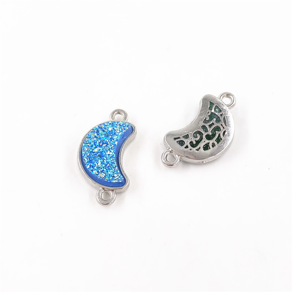 Moon (20*11*4mm) Blue