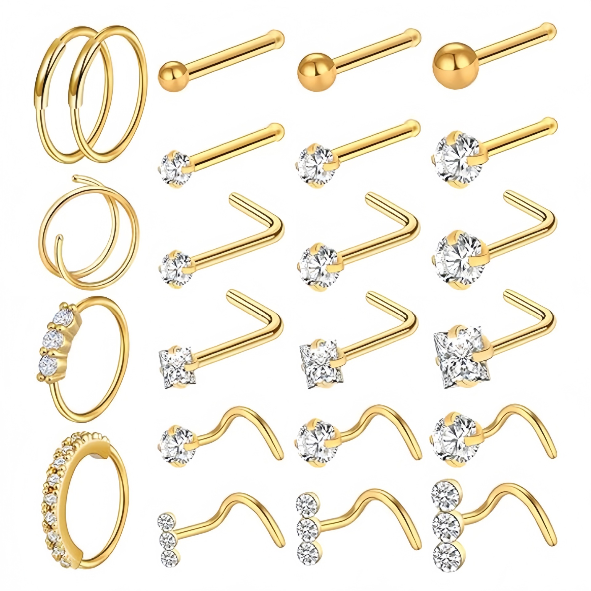 Gold 23-piece set