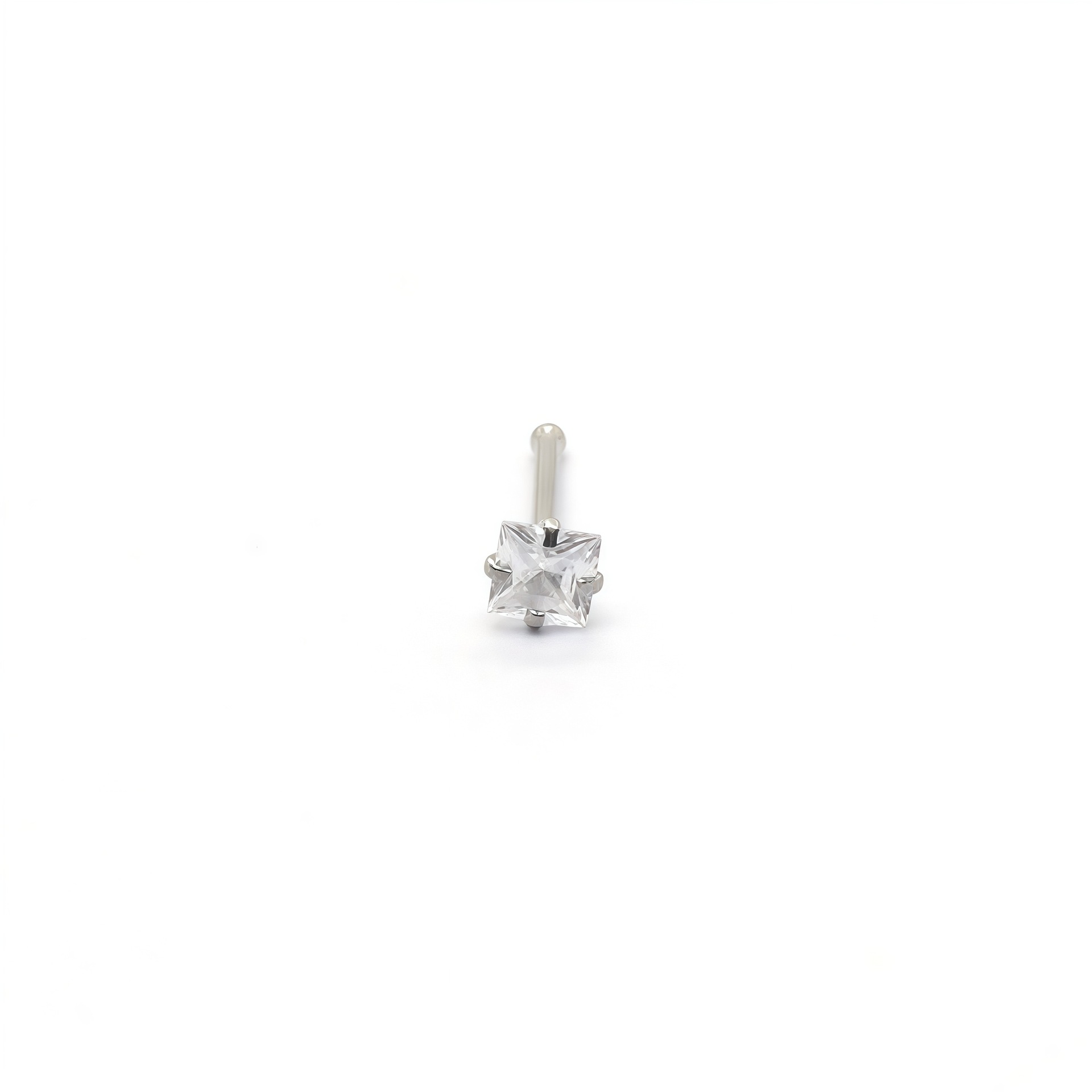 White diamond square [straight rod]