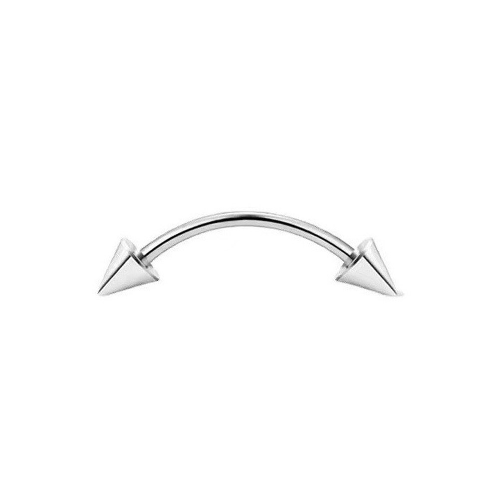 Pointed eyebrow nail