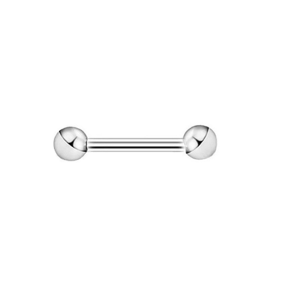 Round bead straight rod eyebrow nail