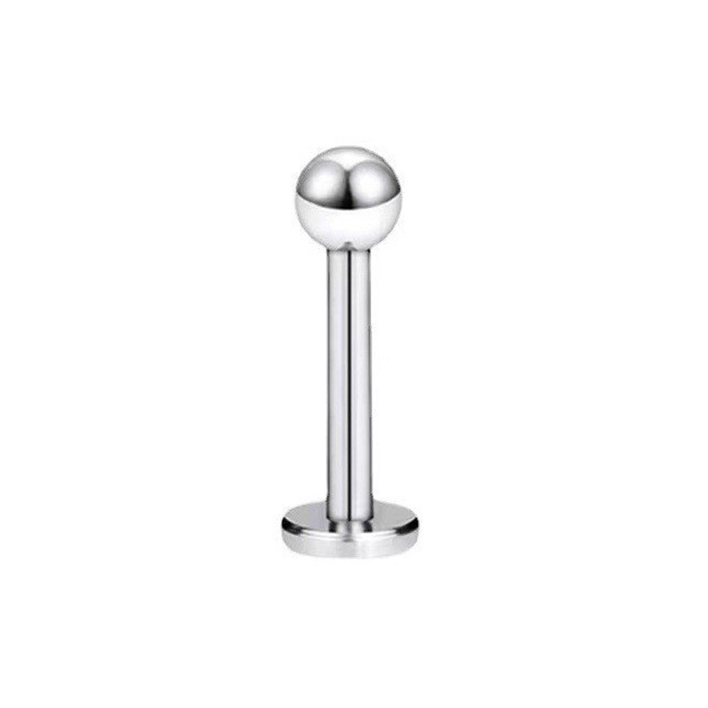 Single head round bead eyebrow nail