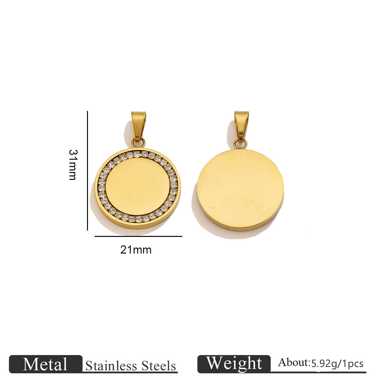 Gold-21mm