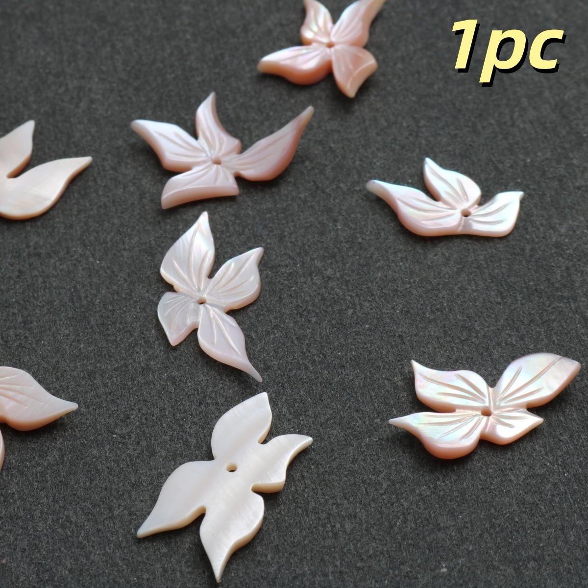 Peach flower 30.1*12.5mm-18.6*26mm