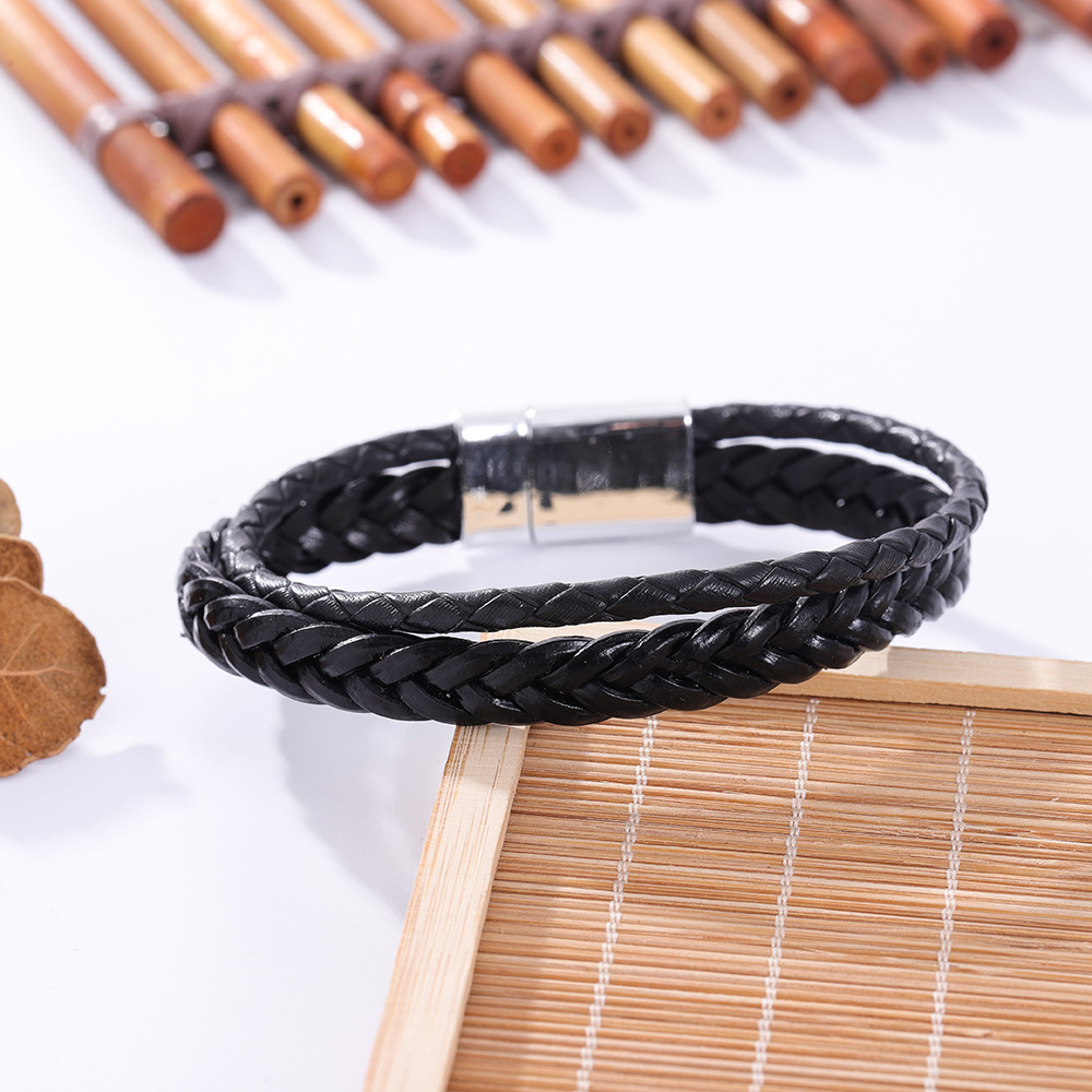 Double layer braided black
