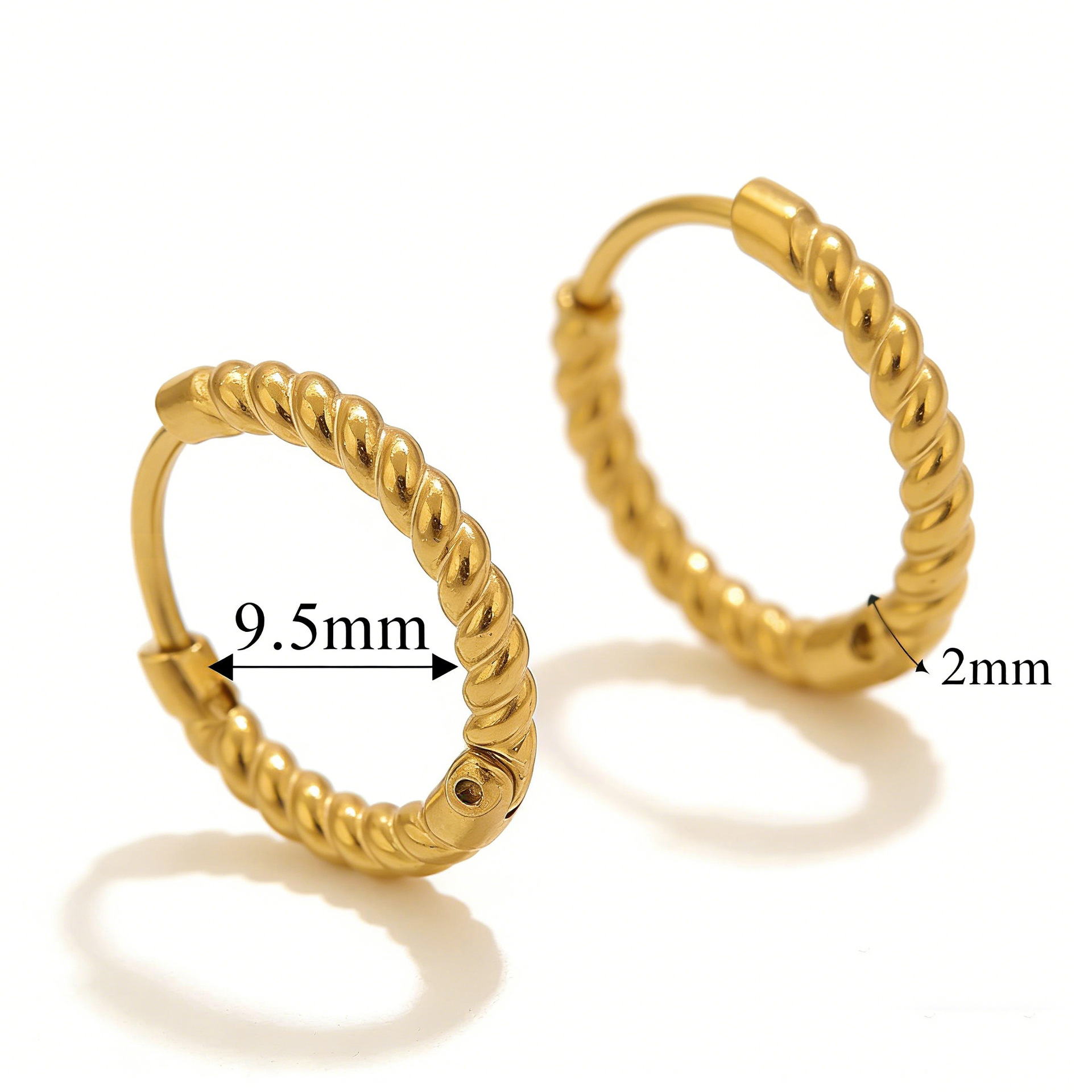 Gold 9.5mm