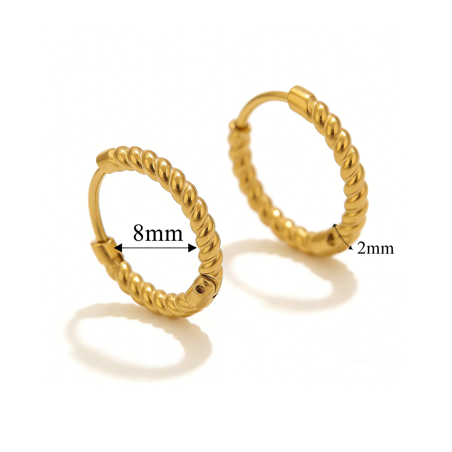Gold 8mm