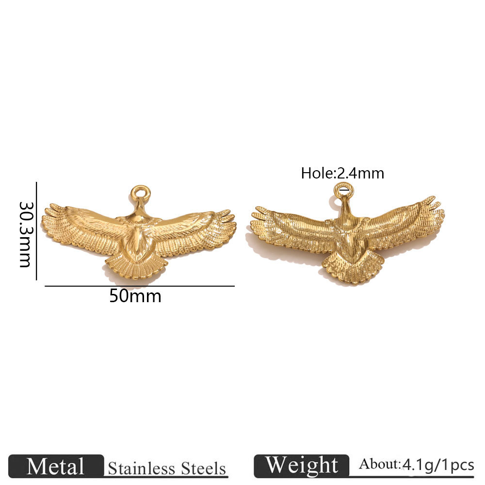 Golden hydraulic pendant-flying eagle