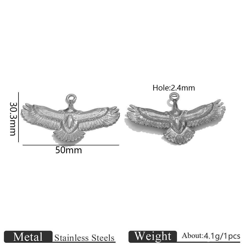 Steel color hydraulic pendant-flying eagle