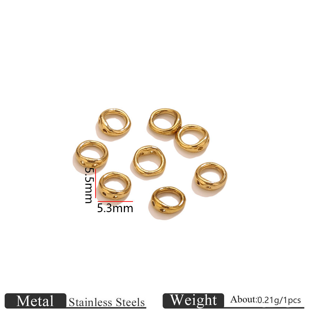 Gold cable protector 5.5*5.3mm