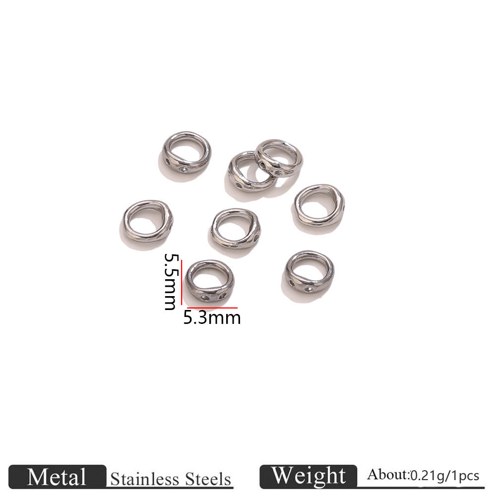 Steel color wire protector 5.5*5.3mm