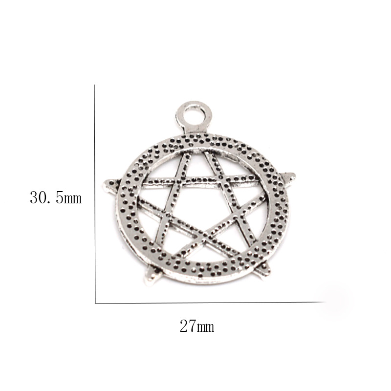Five-pointed star disc
