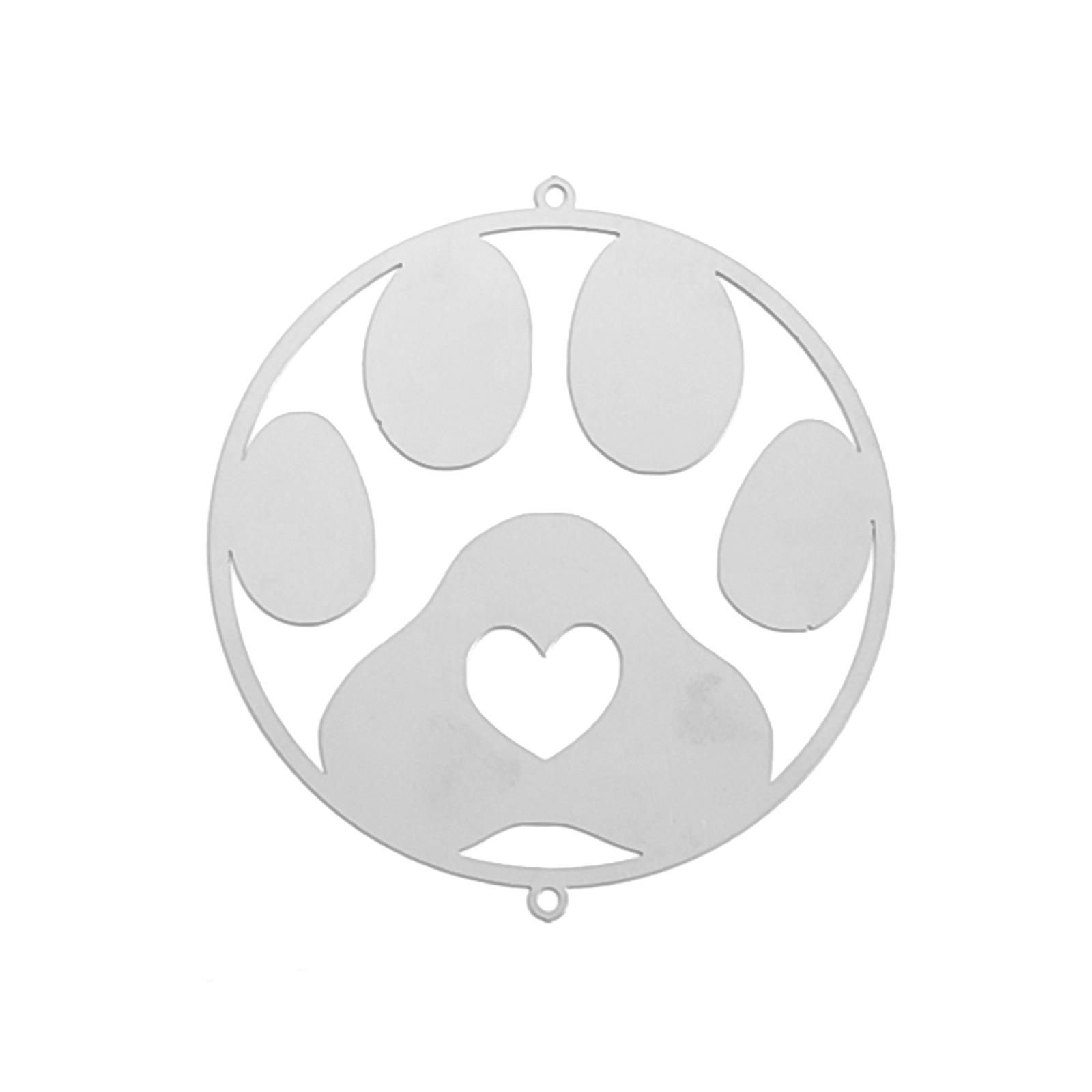 D3703 stainless steel natural color (6.1*5.5cm)