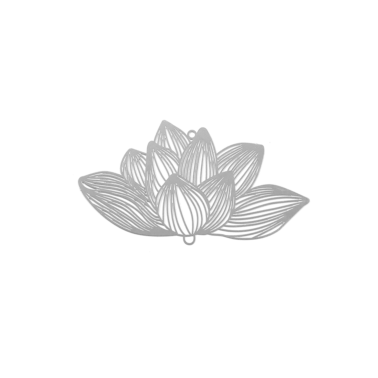 D3257 stainless steel natural color (4*7.1cm)