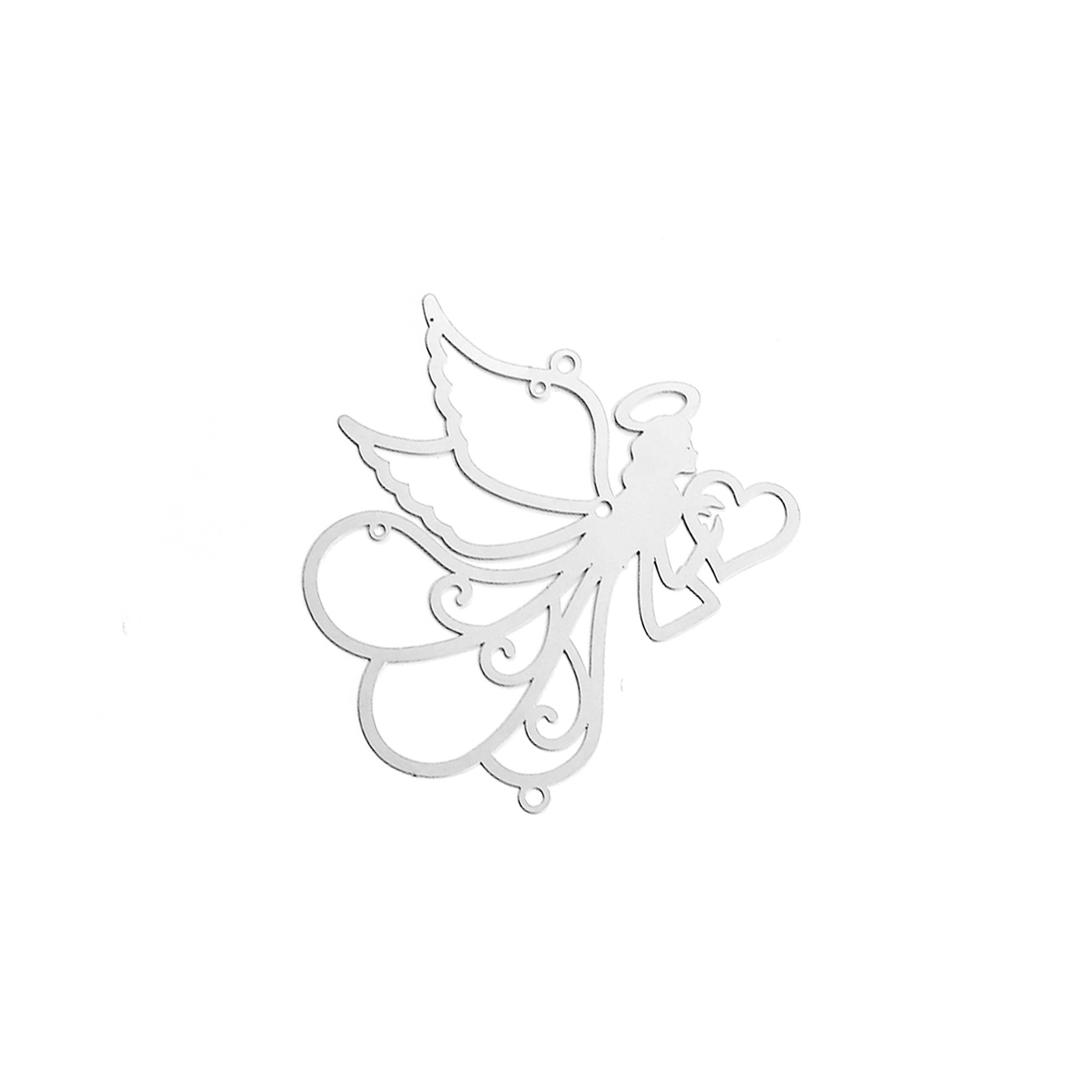 B7120 stainless steel natural color (5.9*5.3cm)