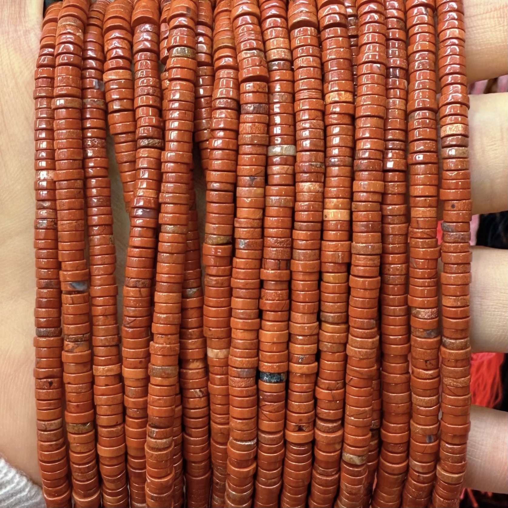 Red stone