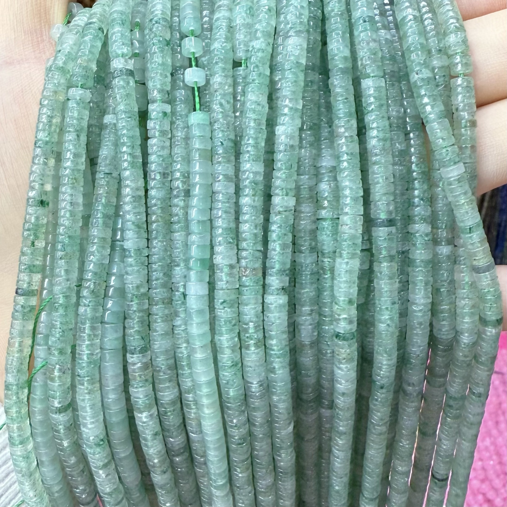 green Strawberry Quartz