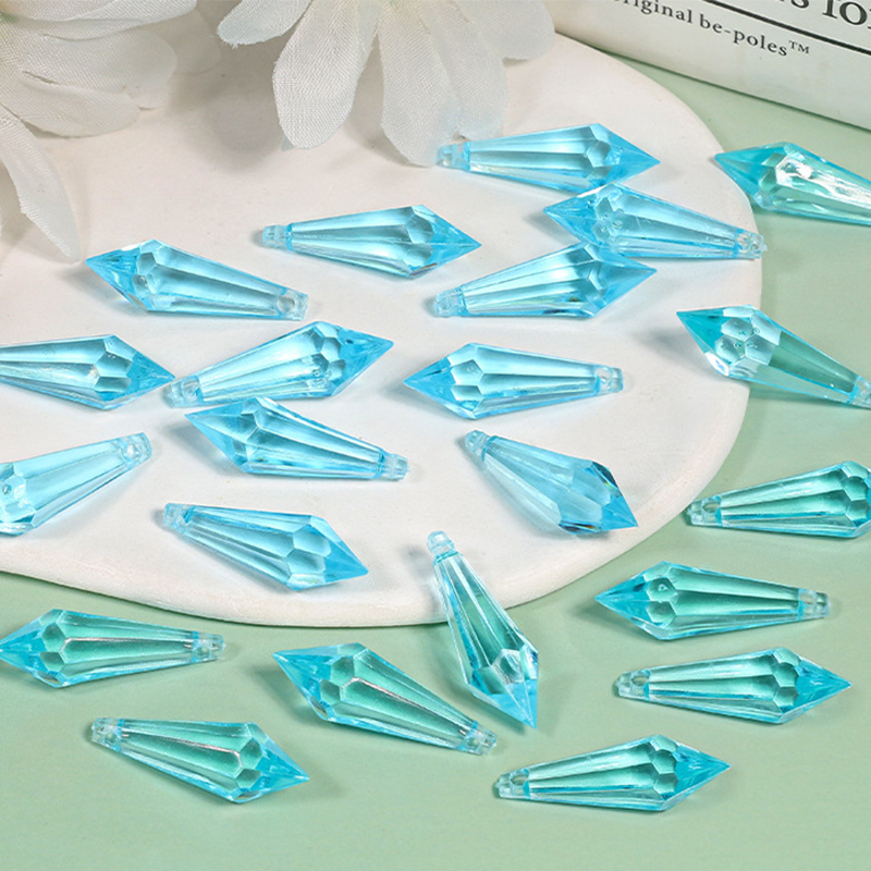 9x29mm/520pcs Yanlan small pointed bead pendant