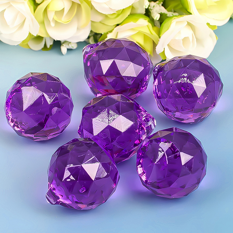 28*30mm/40pcs purple