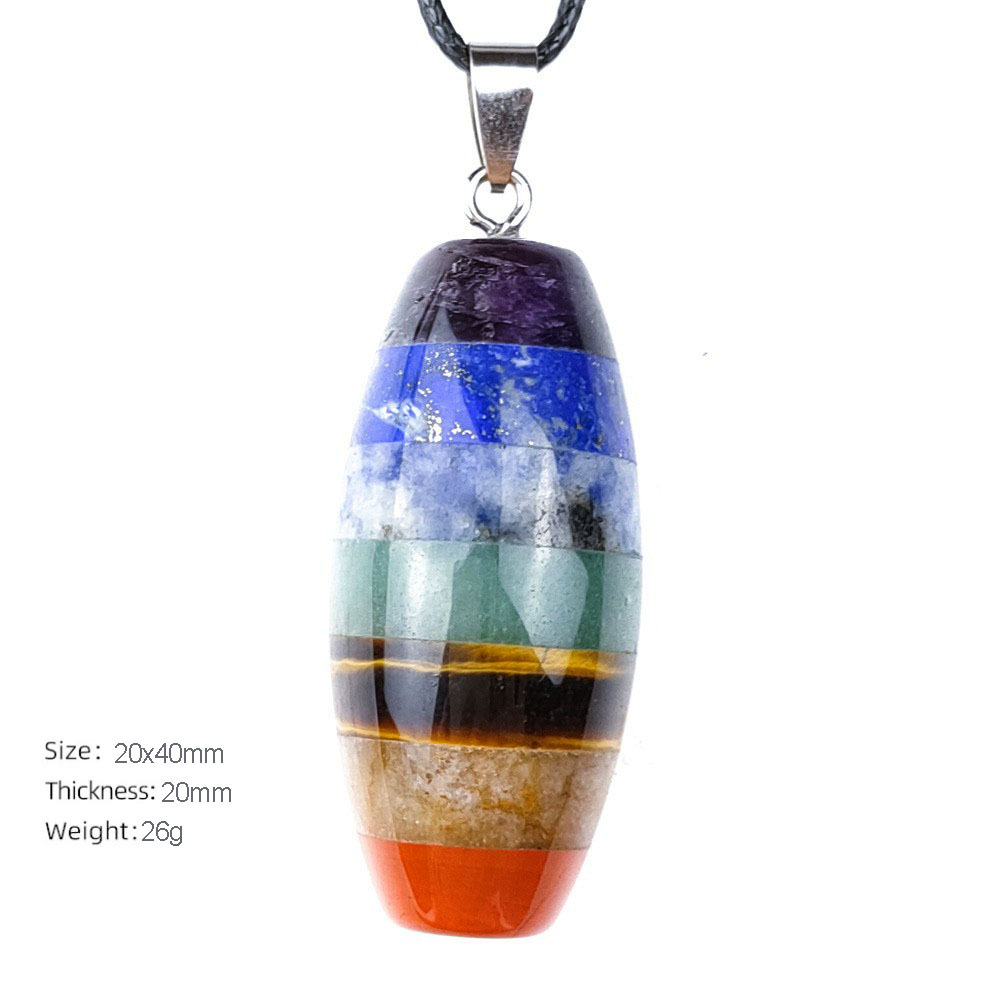 Vase oval pendant