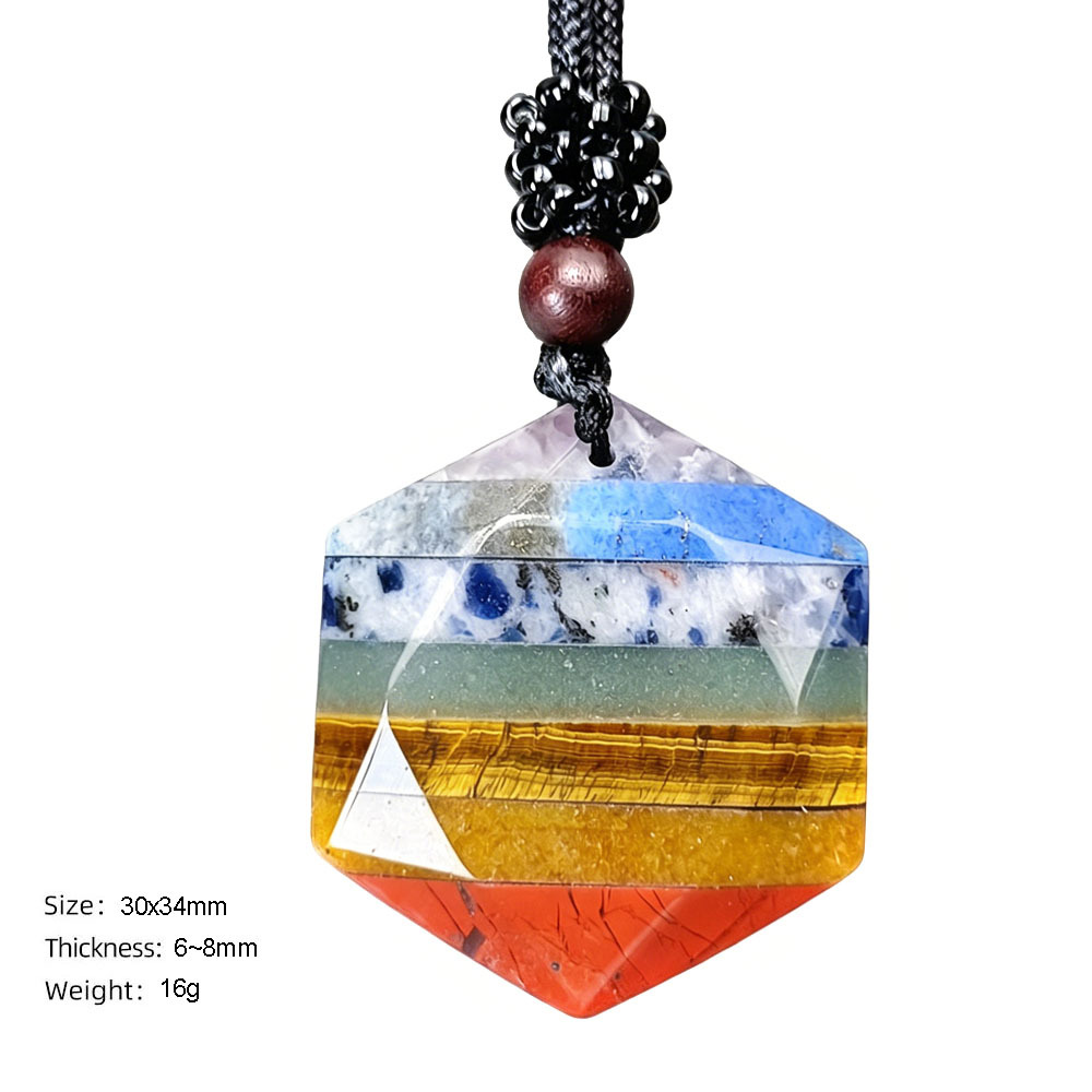 Hexagon pendant