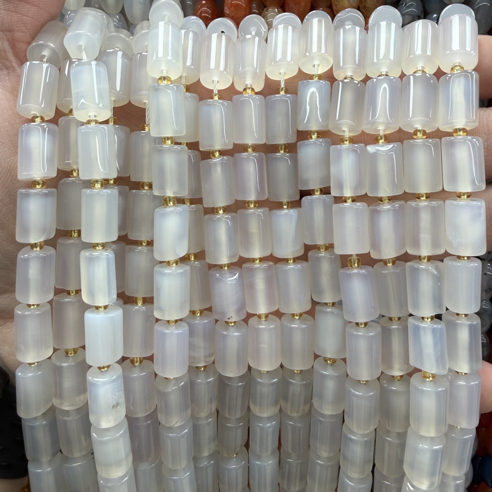 White agate