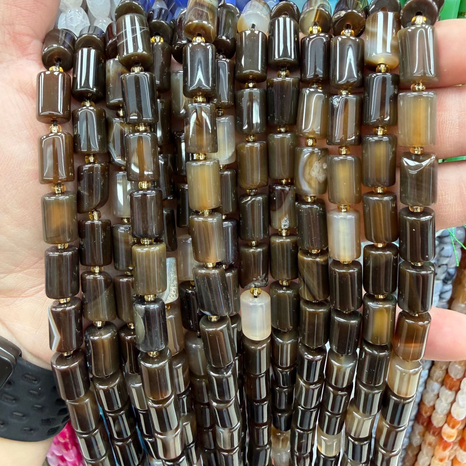 Coffee agate