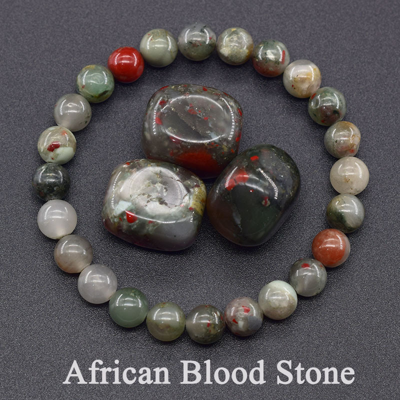 African blood stone (natural stone)