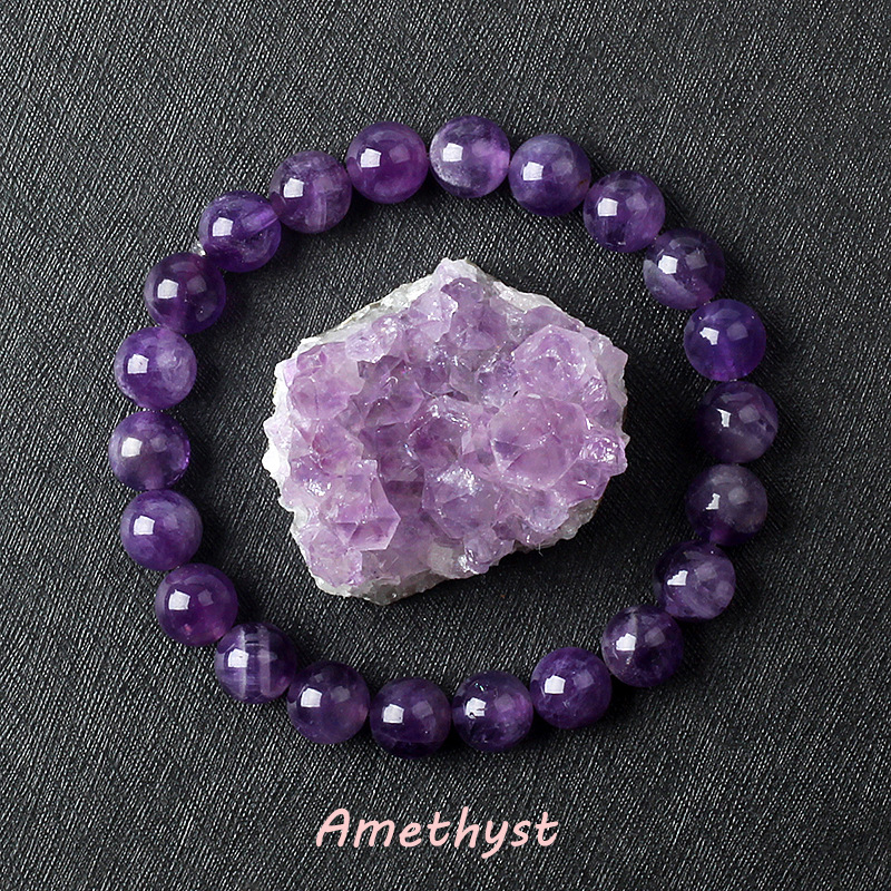 Dogtooth amethyst (natural stone)