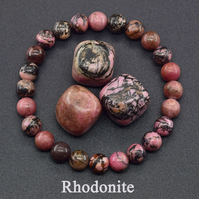 Black lines and red lines (natural stone)