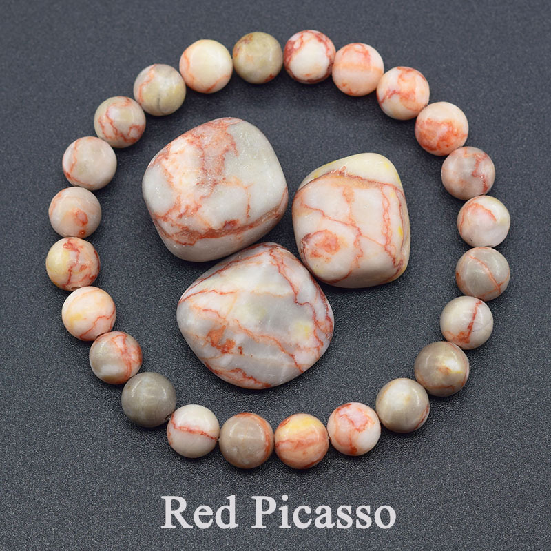 Red network (natural stone)