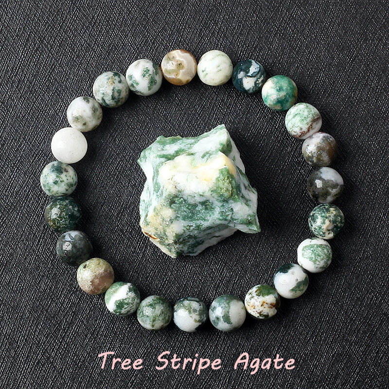 Tree grain agate (natural stone)