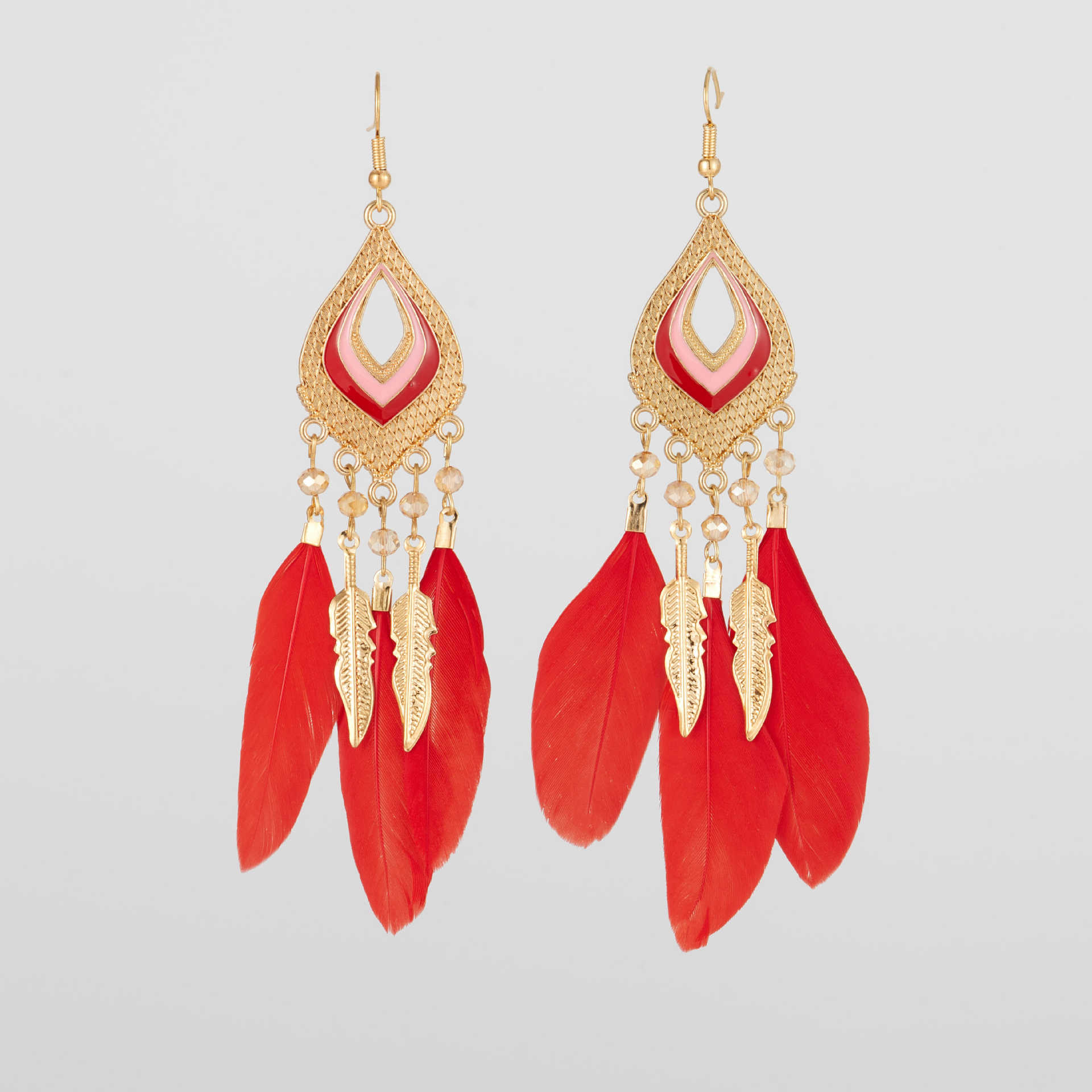 Bright red