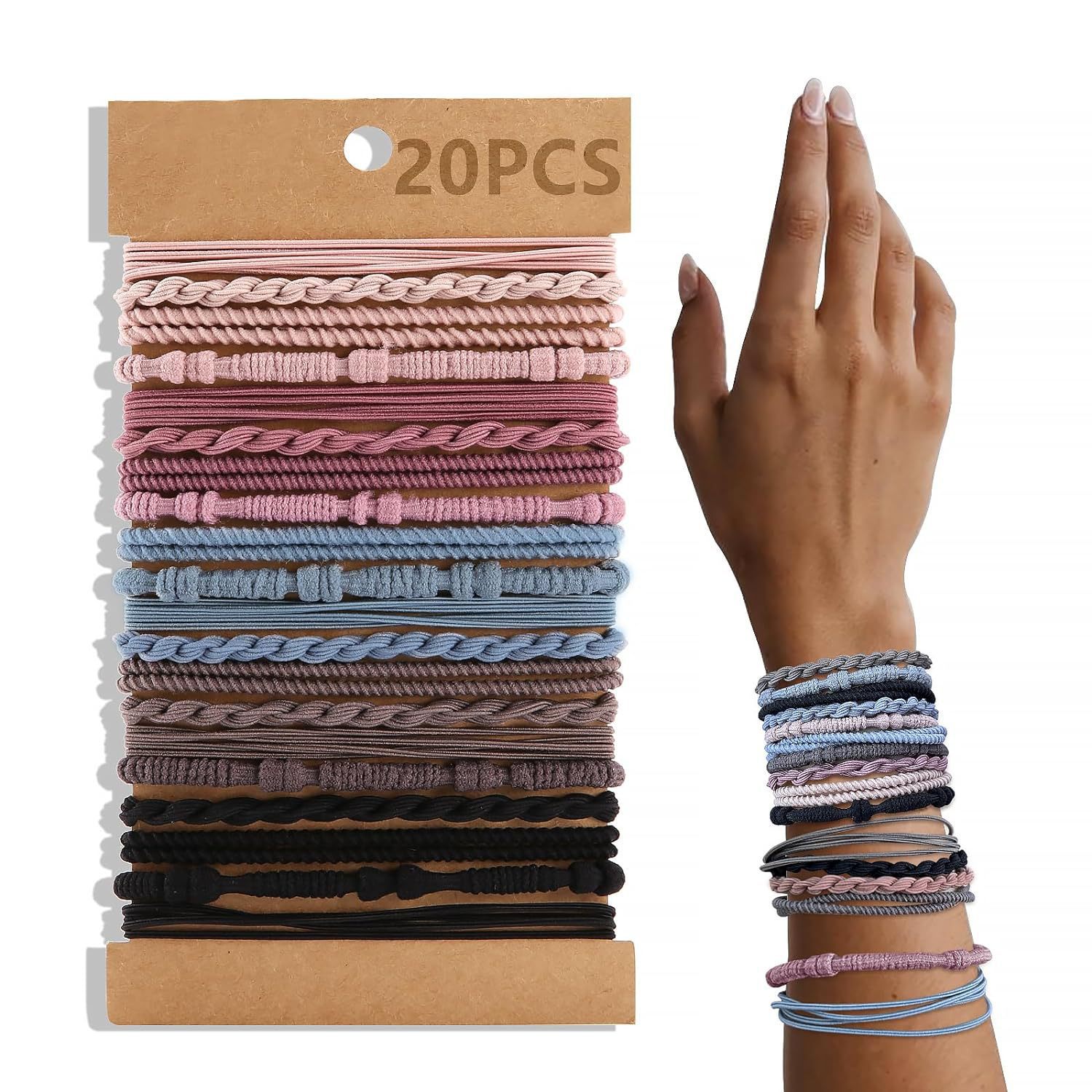 Dark color 20 pieces card
