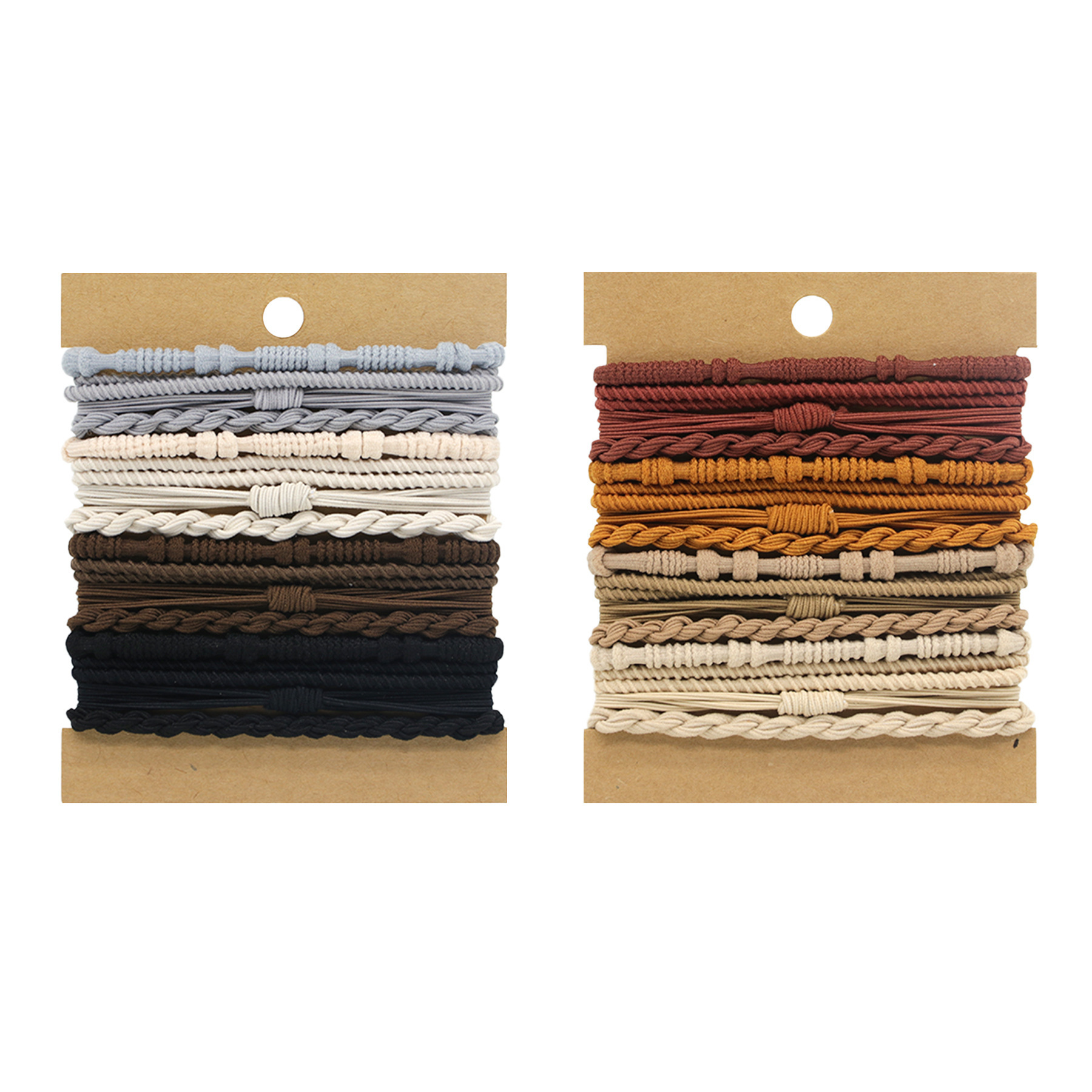 Brick red color 32 pieces card set