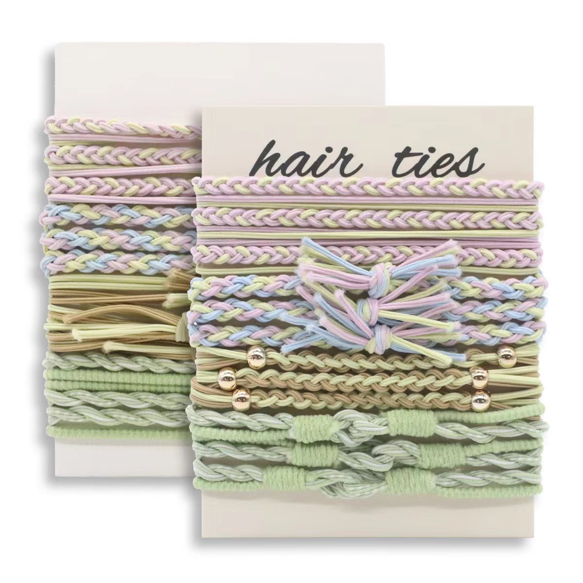Light green 12 card