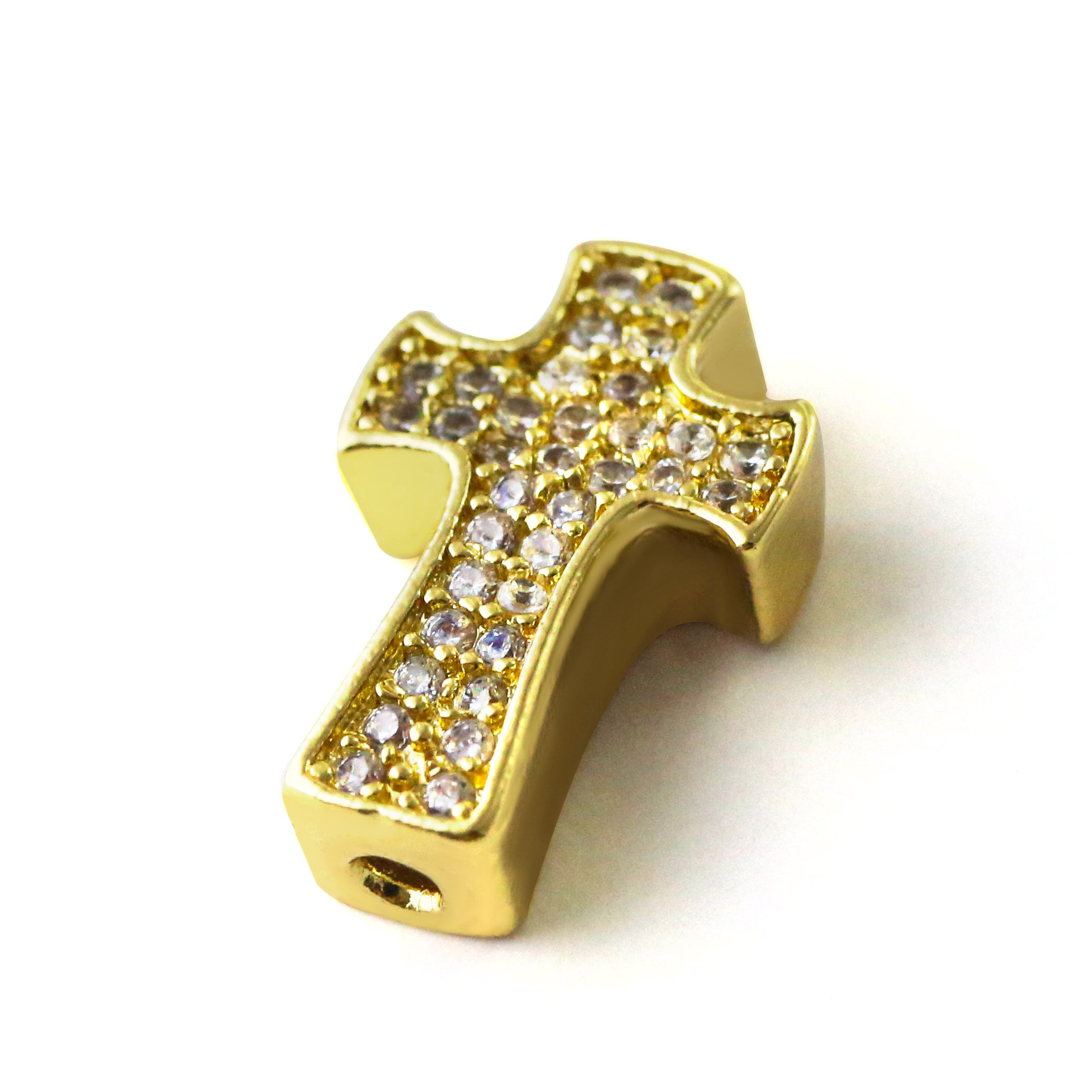 White zircon (gold)