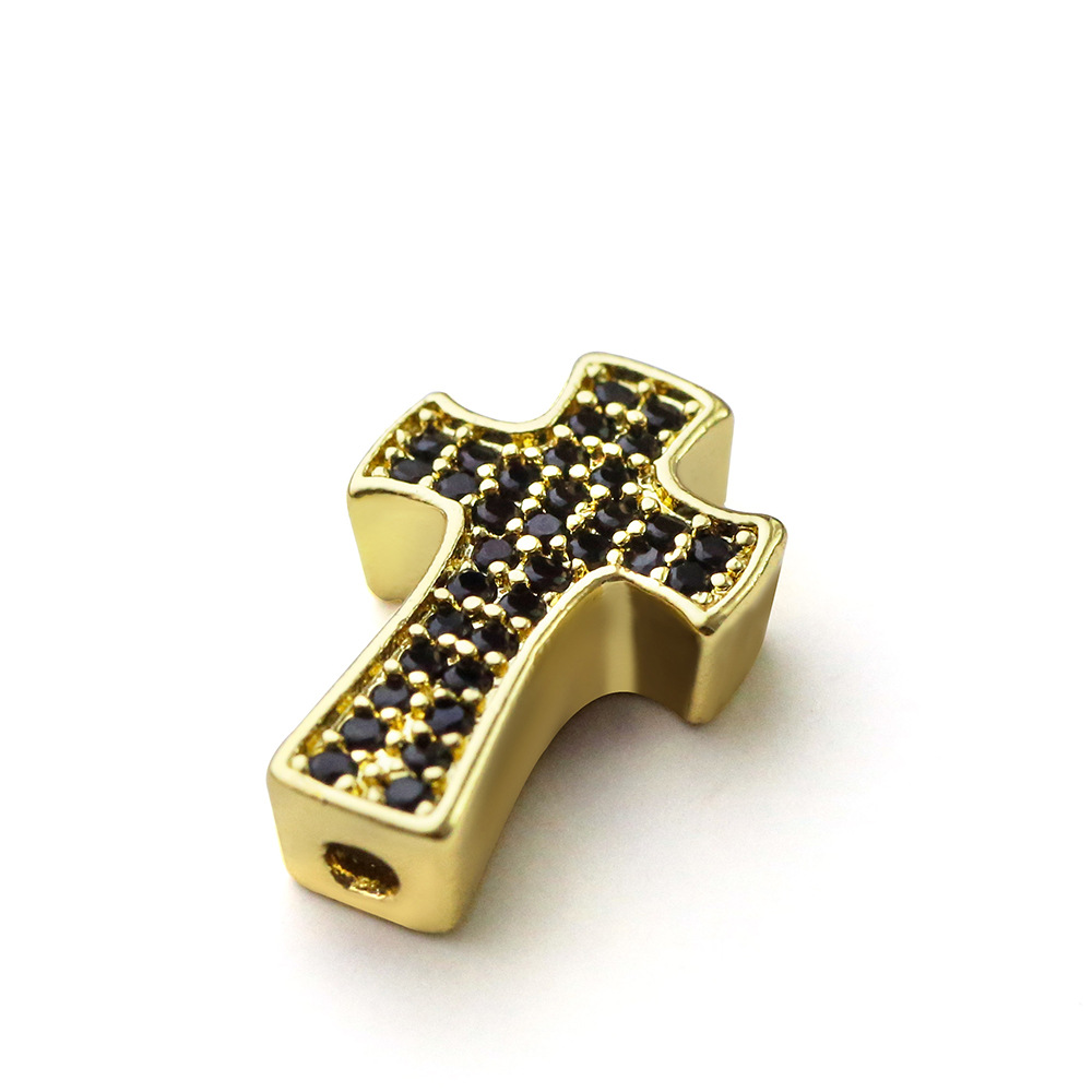 Black zircon (gold)