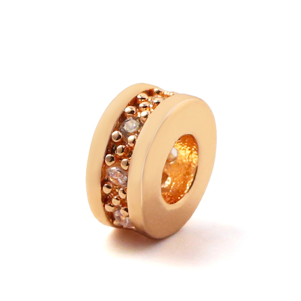 White zirconium (rose gold)