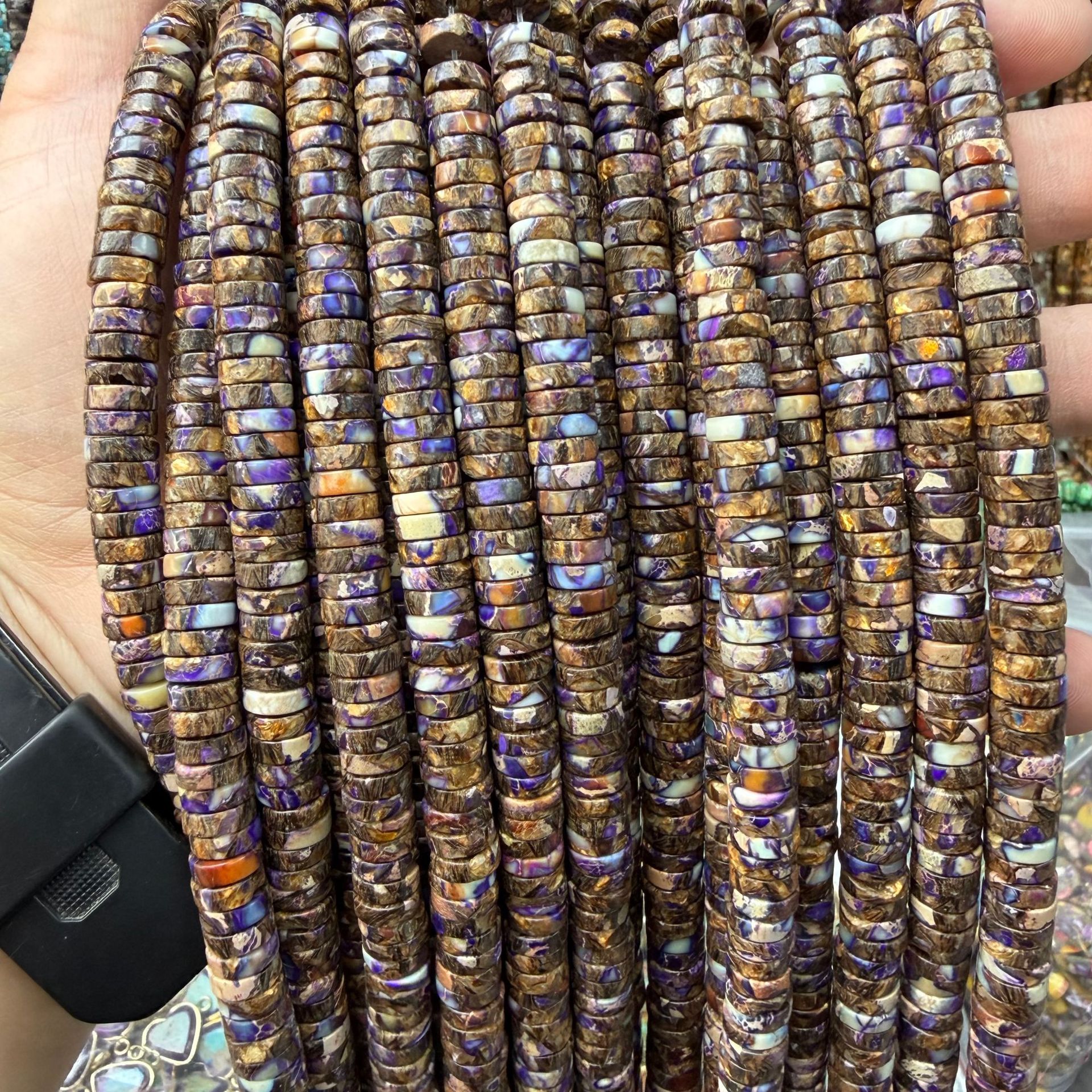 Purple brown Impression Jasper