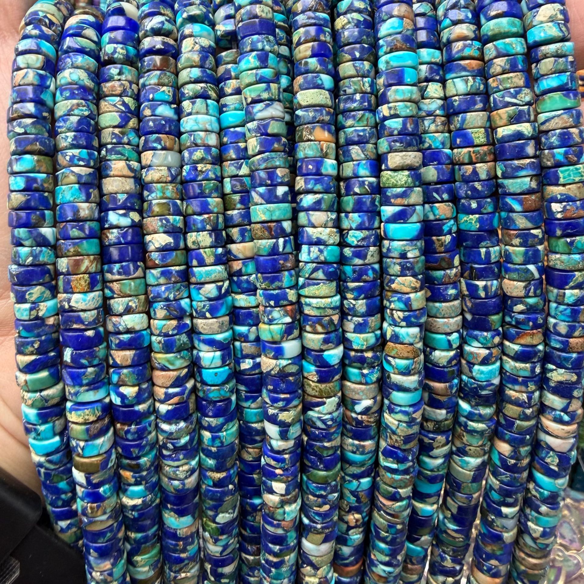 Deep blue Impression Jasper