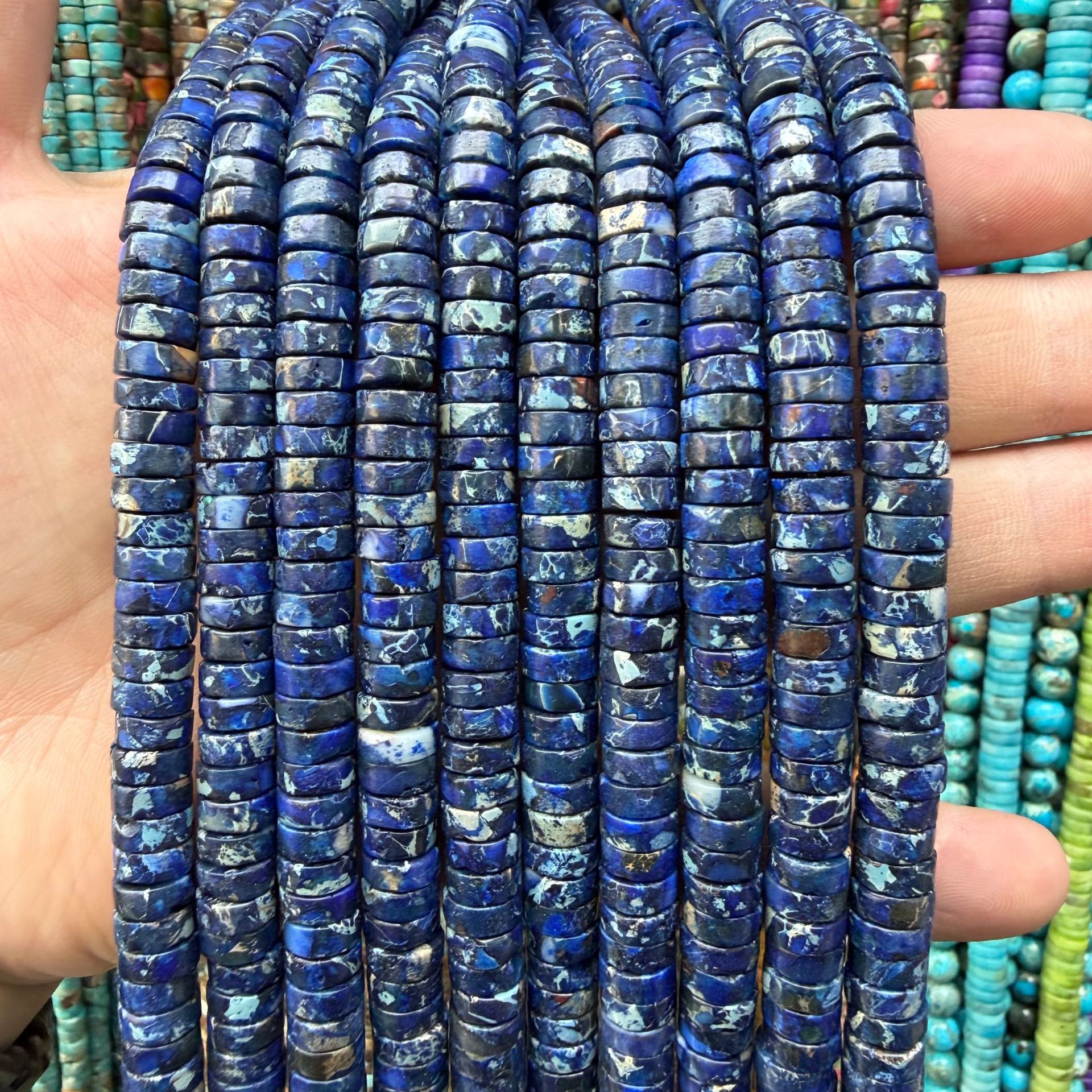 Ink blue Impression Jasper
