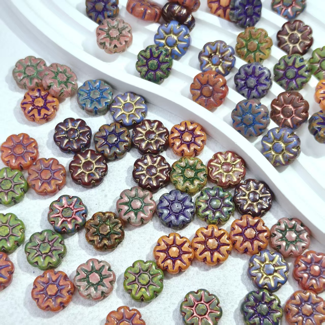 Flower [round] 13.5*13.5*5mm