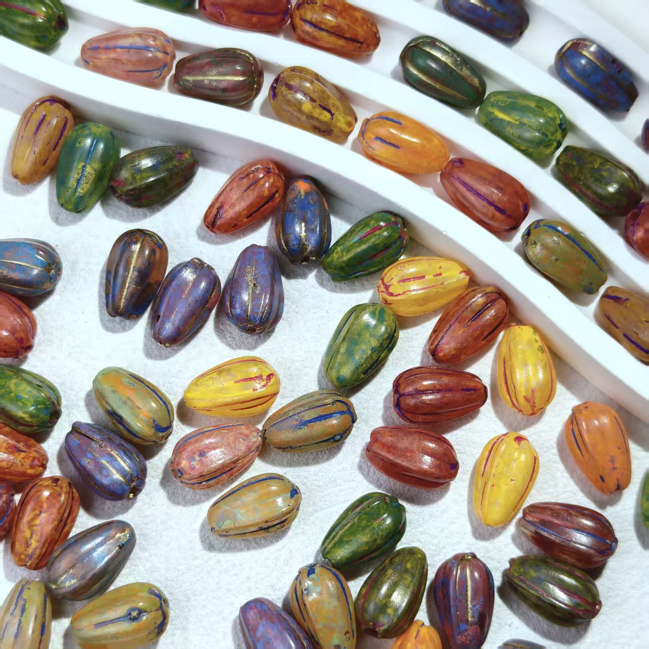 Melon seed beads·8*8*13.5mm
